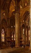 Interior of Milan Cathedral Arturo Ferrari